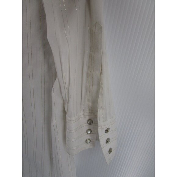 VINTAGE Miller Stockman Shirt Large Western Pearl Snap Rockabilly - Picture 3 of 10